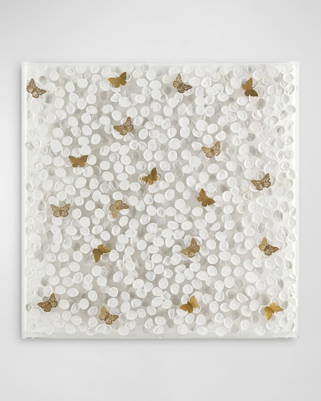 "Petals and Butterflies" Alternative Wall Art